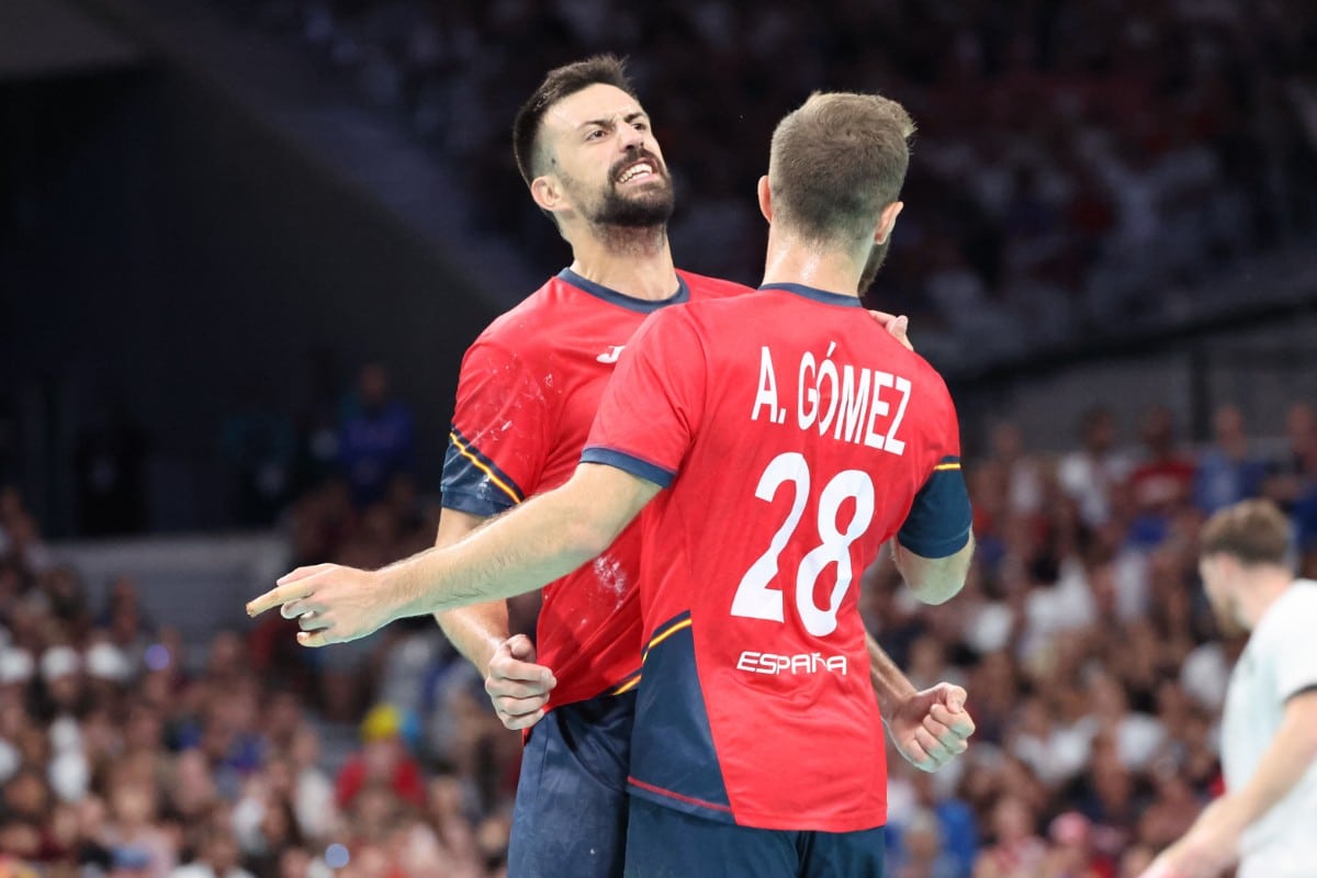 La selección española masculina de balonmano gana el bronce en París