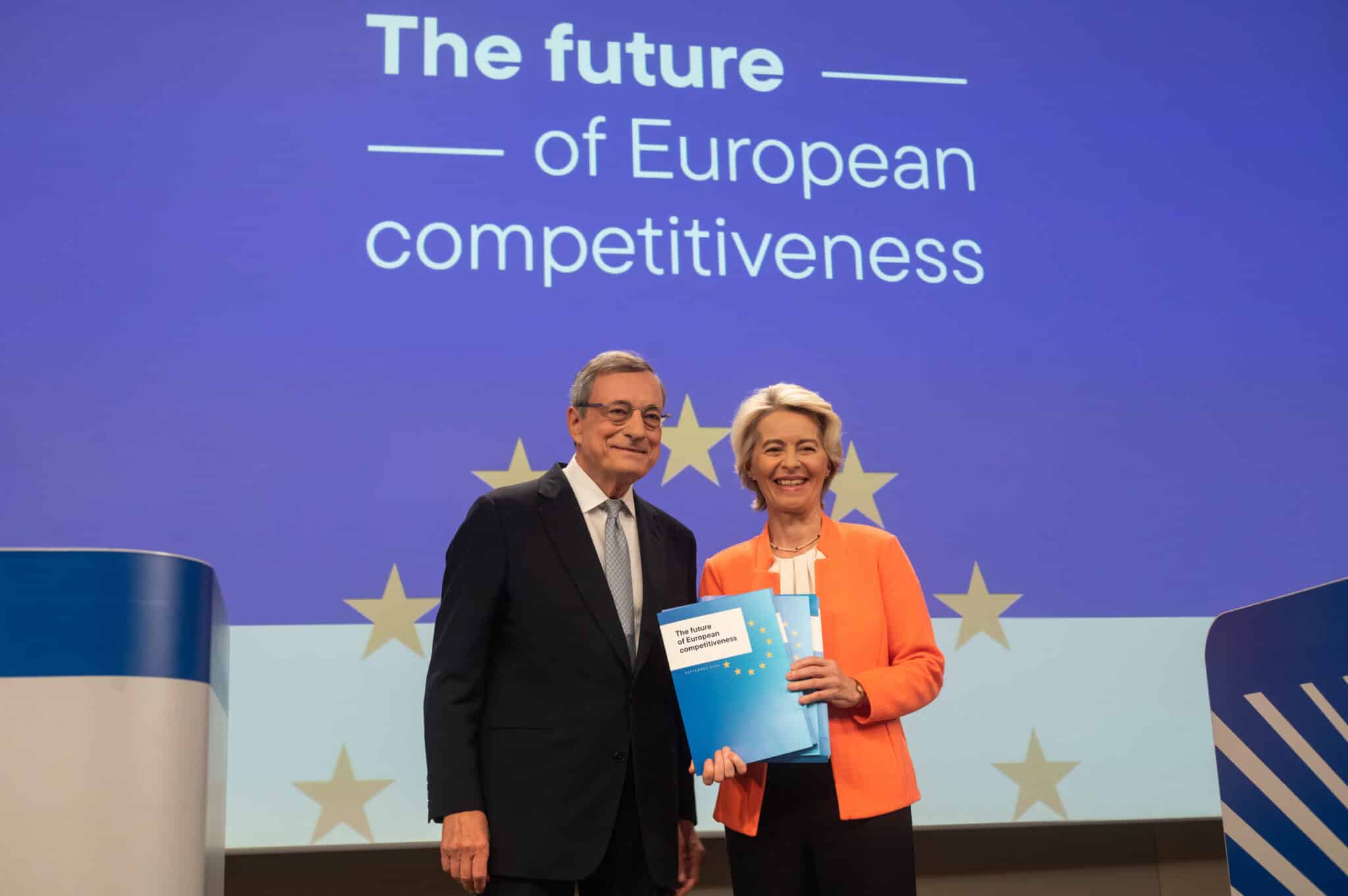 Draghi critica la gestión de Von der Leyen