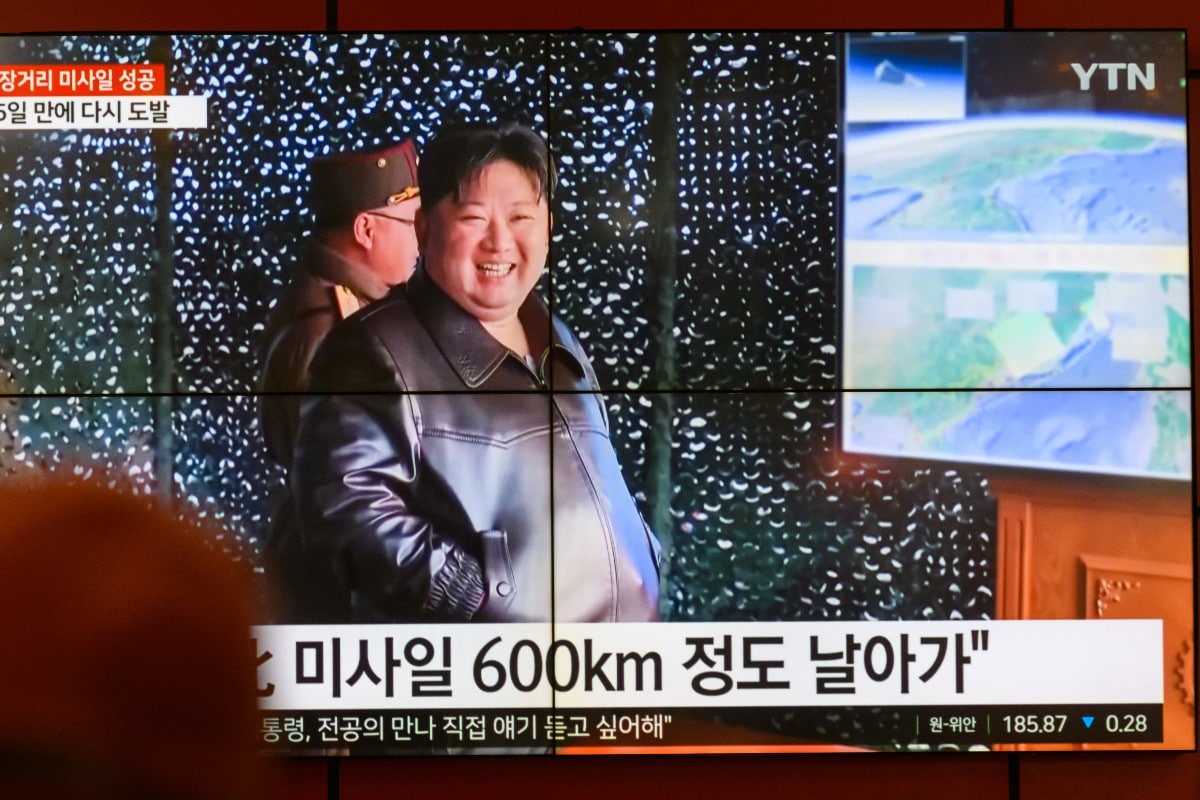 Alertan de un nuevo lanzamiento de misiles balísticos norcoreanos hacia el mar de Japón