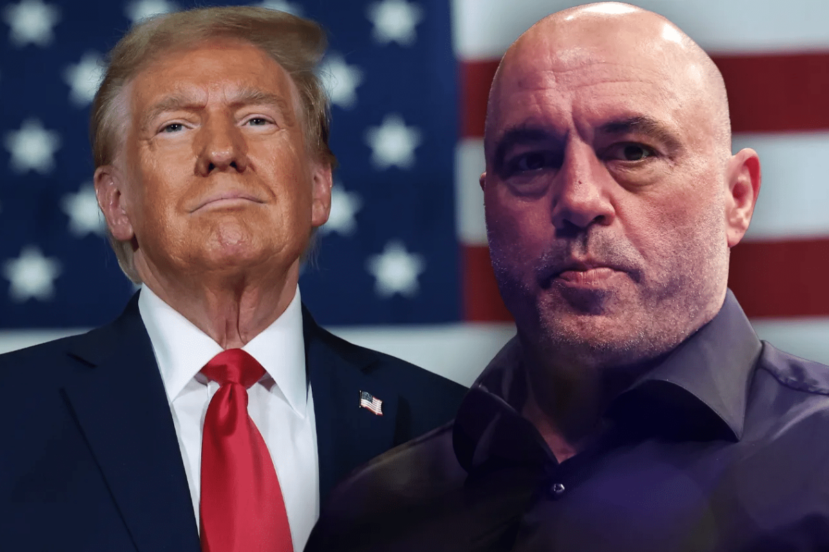 Trump conversa durante tres horas con Rogan y reconoce que su principal error como presidente fue confiar en personas desleales