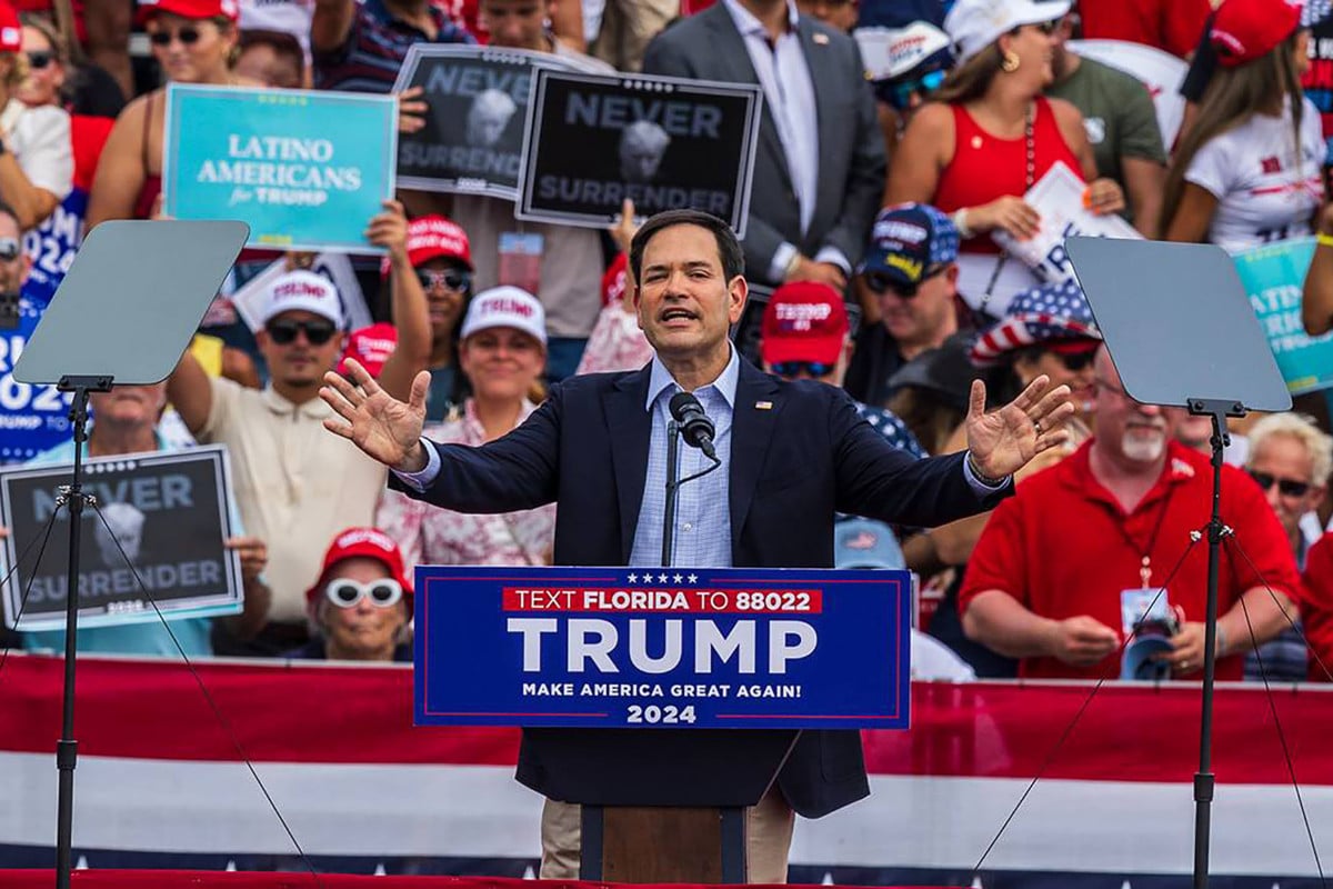 Trump ratifica la designación de Marco Rubio como próximo secretario de Estado de los Estados Unidos: «Es un líder muy respetado»