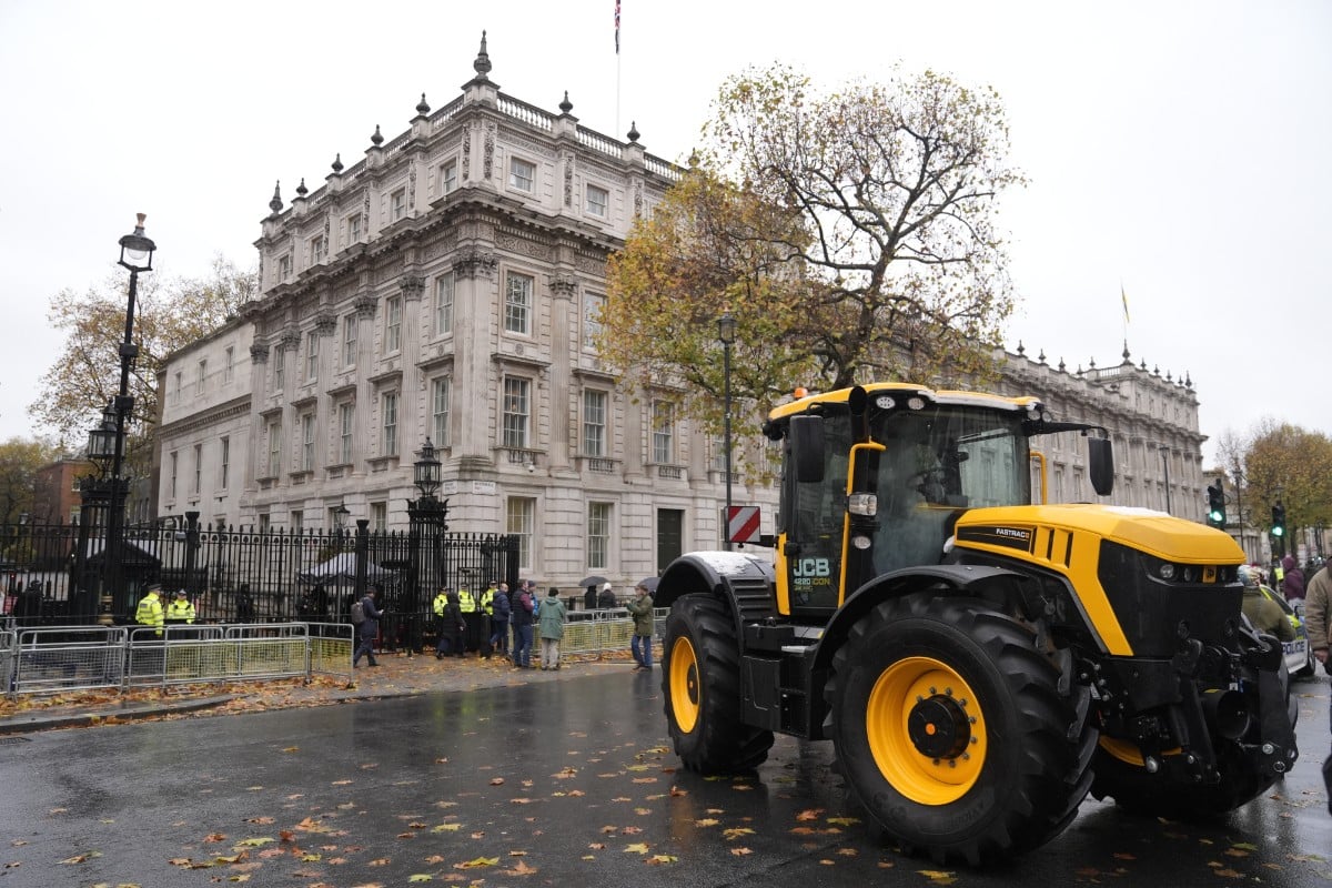 Más de 10.000 agricultores protestan en Londres contra el nuevo impuesto a las sucesiones de Starmer