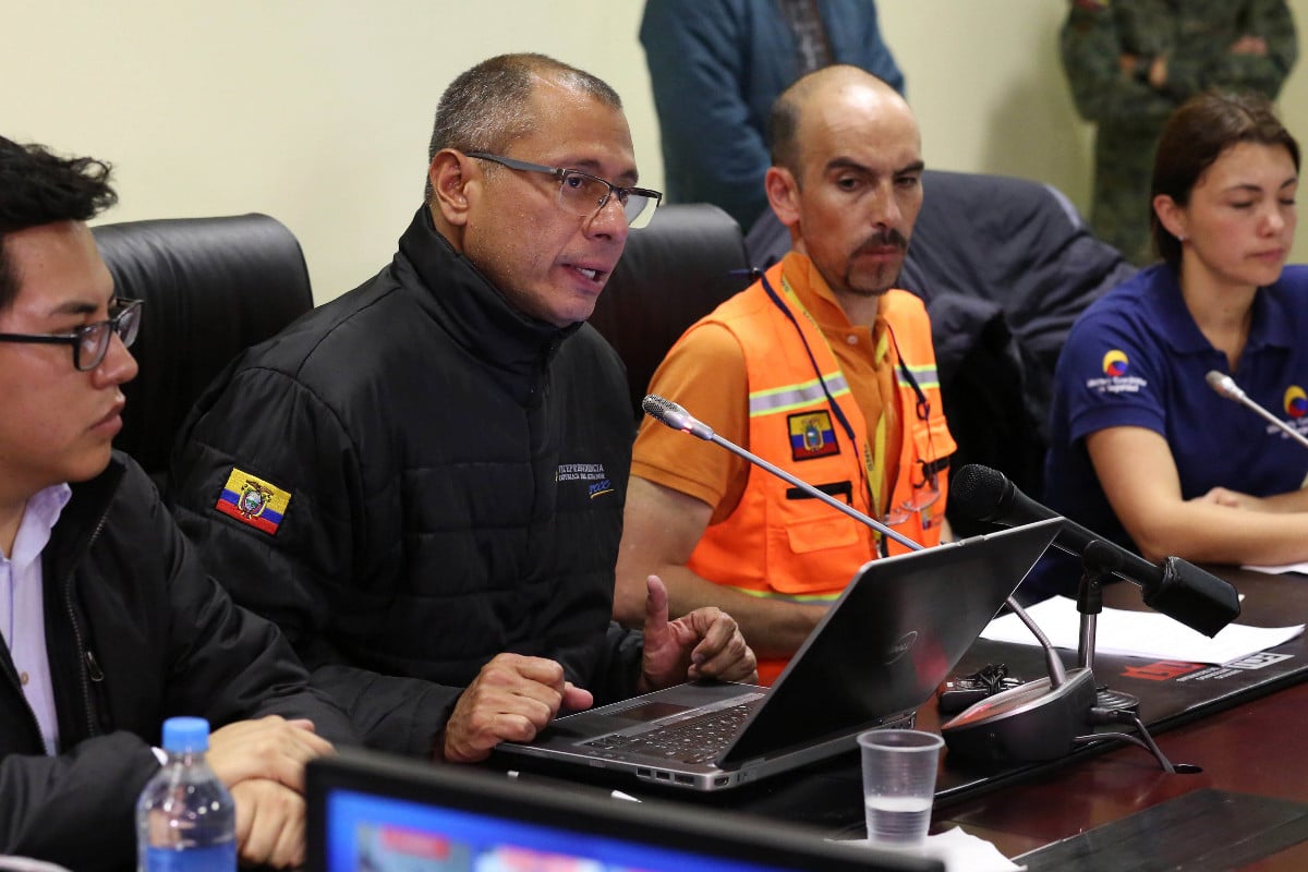 Ecuador descarta negociar con Venezuela la liberación del exvicepresidente correísta Jorge Glas