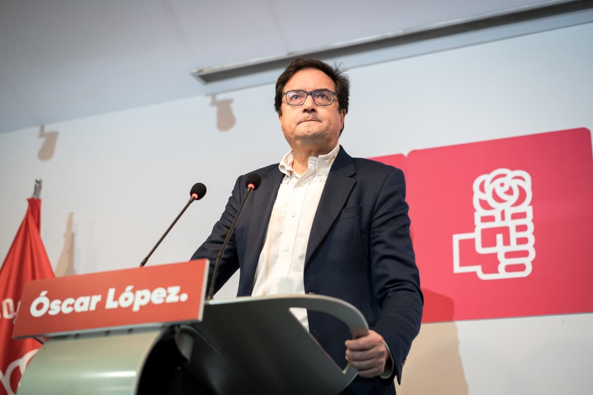 López presenta su candidatura a liderar el PSOE en Madrid: «El epicentro de la peor política, basada en la corrupción, la mentira y el bulo»