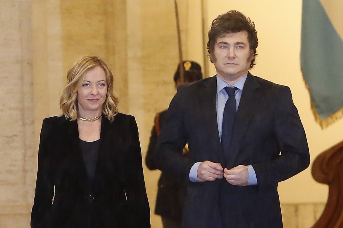 Italia concede la nacionalidad al presidente de Argentina, Javier Milei