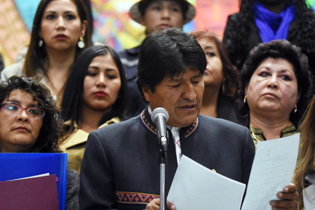 Evo Morales presenta un recurso en el que alega «persecución política» para evitar ser detenido
