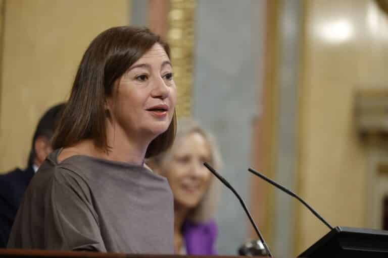 Armengol confiesa que mintió en una comisión de investigación y sí se reunió con Aldama como miembro de una comitiva de Globalia