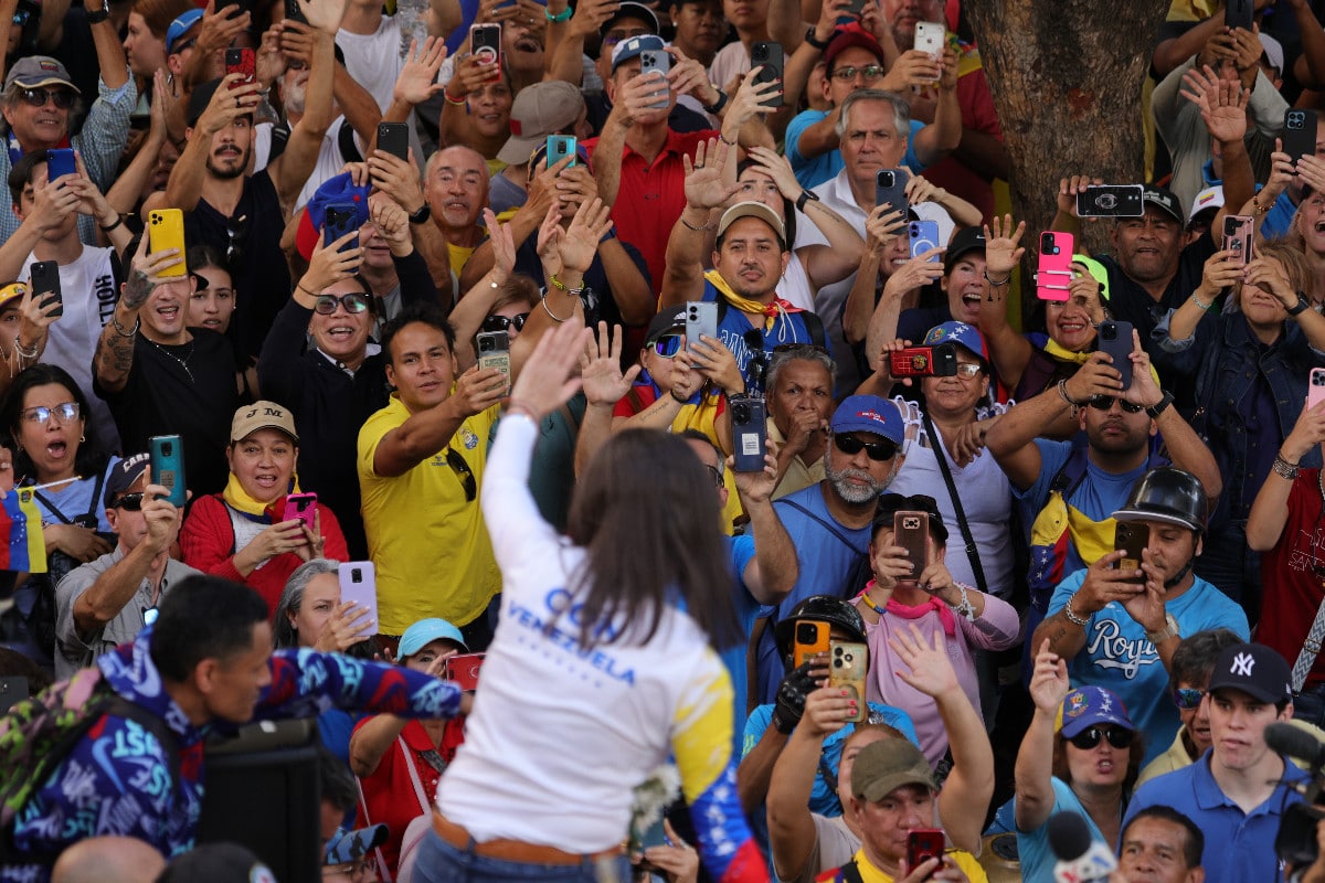 María Corina Machado, tras ser secuestrada por el chavismo: «Estoy con más determinación que nunca. Venezuela será libre»