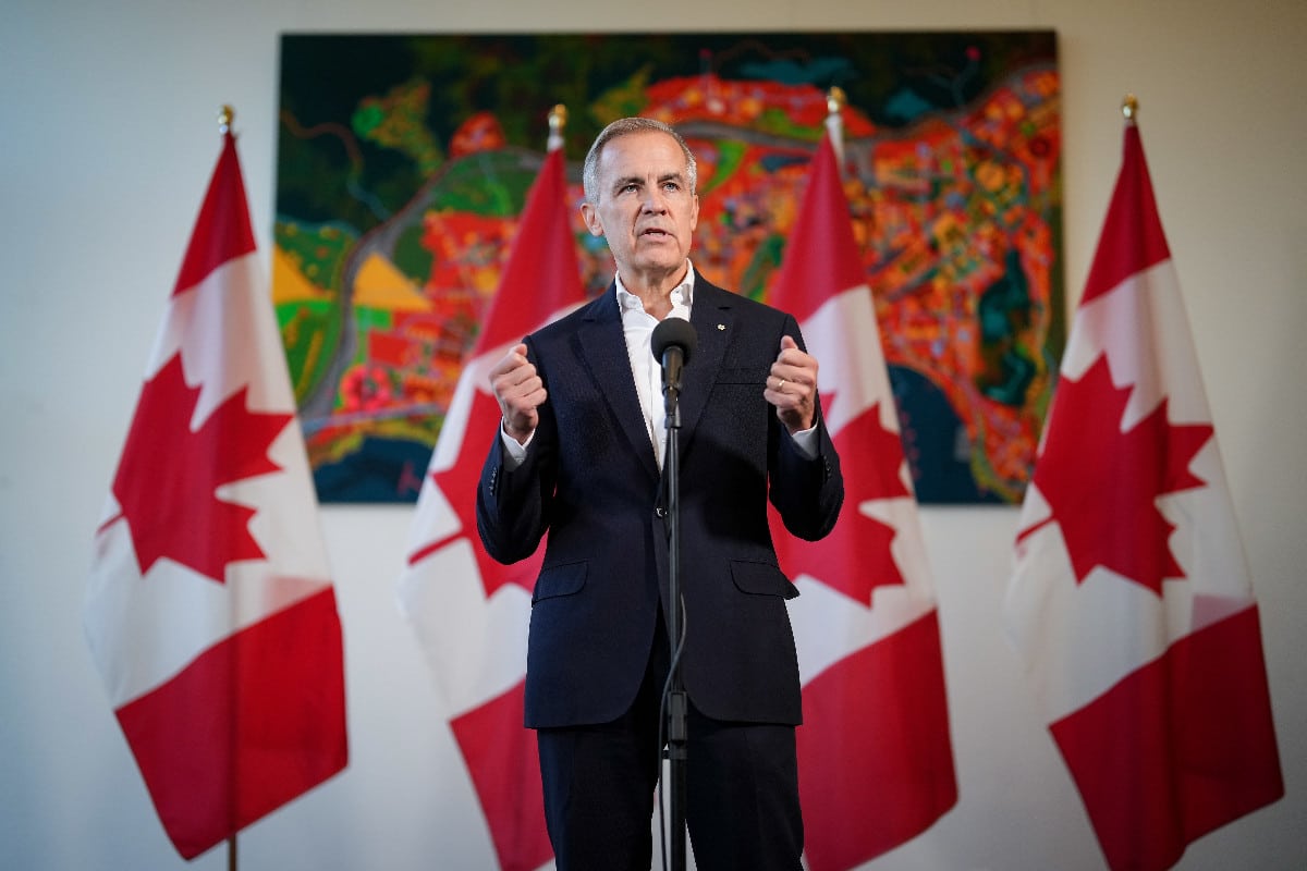 El exgobernador bancario Mark Carney presenta su candidatura para suceder a Trudeau en el liderazgo del Partido Liberal canadiense