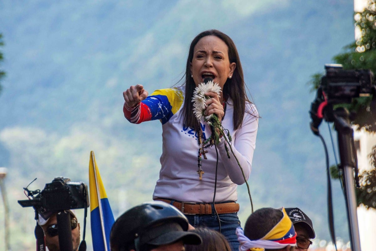 María Corina Machado insta a rechazar las próximas elecciones que se celebren en Venezuela