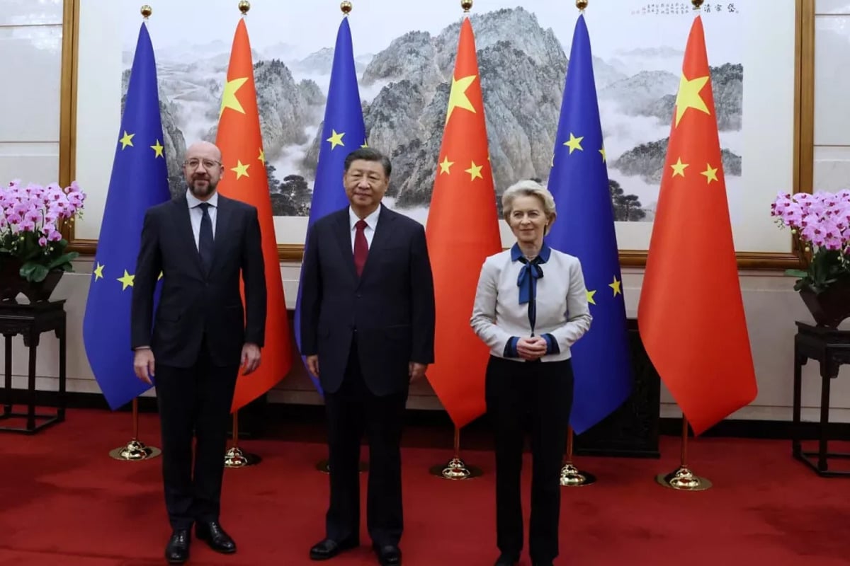 La Unión Europea tuvo un déficit comercial de 304,5 mil millones de euros con China en 2024
