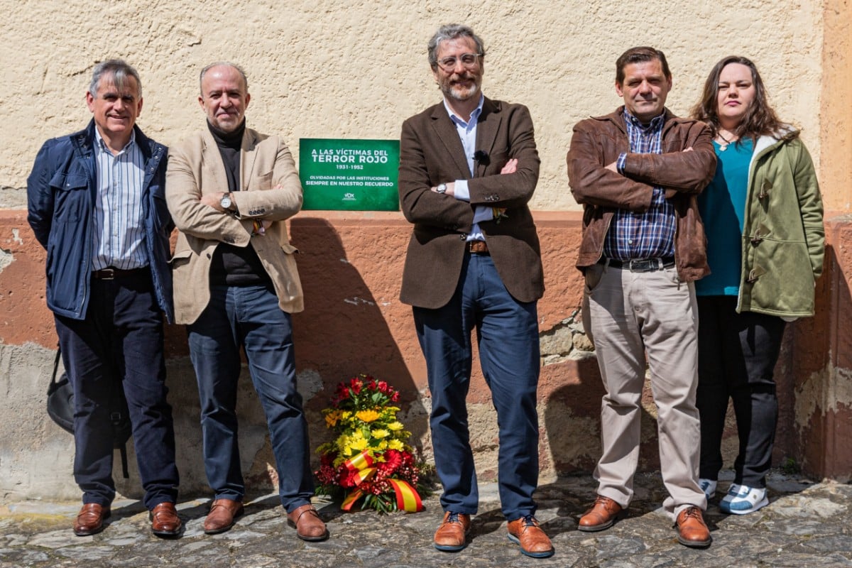 VOX rinde homenaje a los cuatro mártires de Nembra (Asturias), asesinados en 1936 por ser católicos