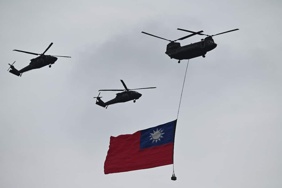 Las Fuerzas Armadas de Taiwán, en alerta tras la incursión de 59 aviones chinos en su territorio