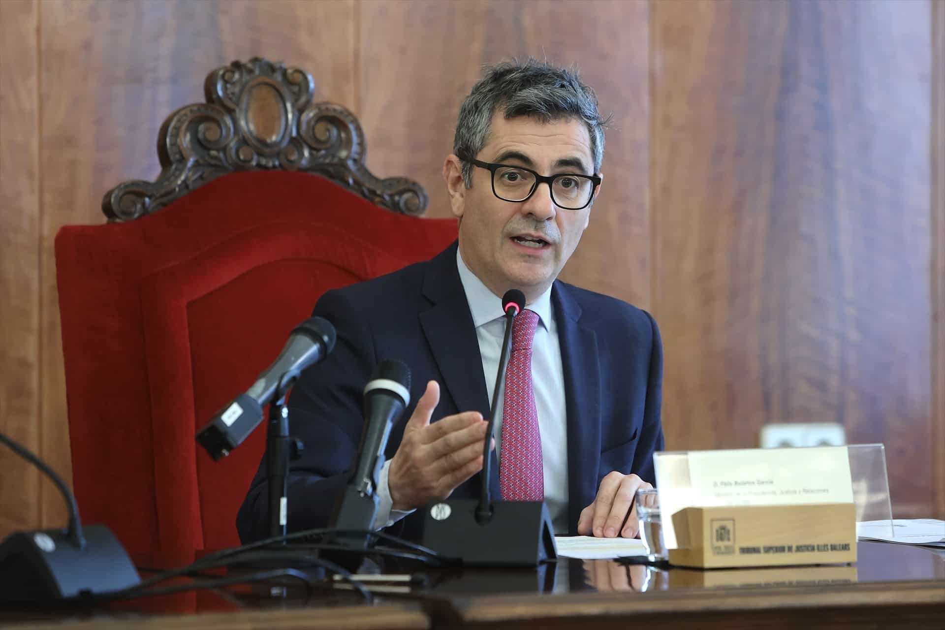 El Gobierno de Sánchez anuncia con motivo del 8M que aumentarán un 50% los jueces de violencia sobre la mujer