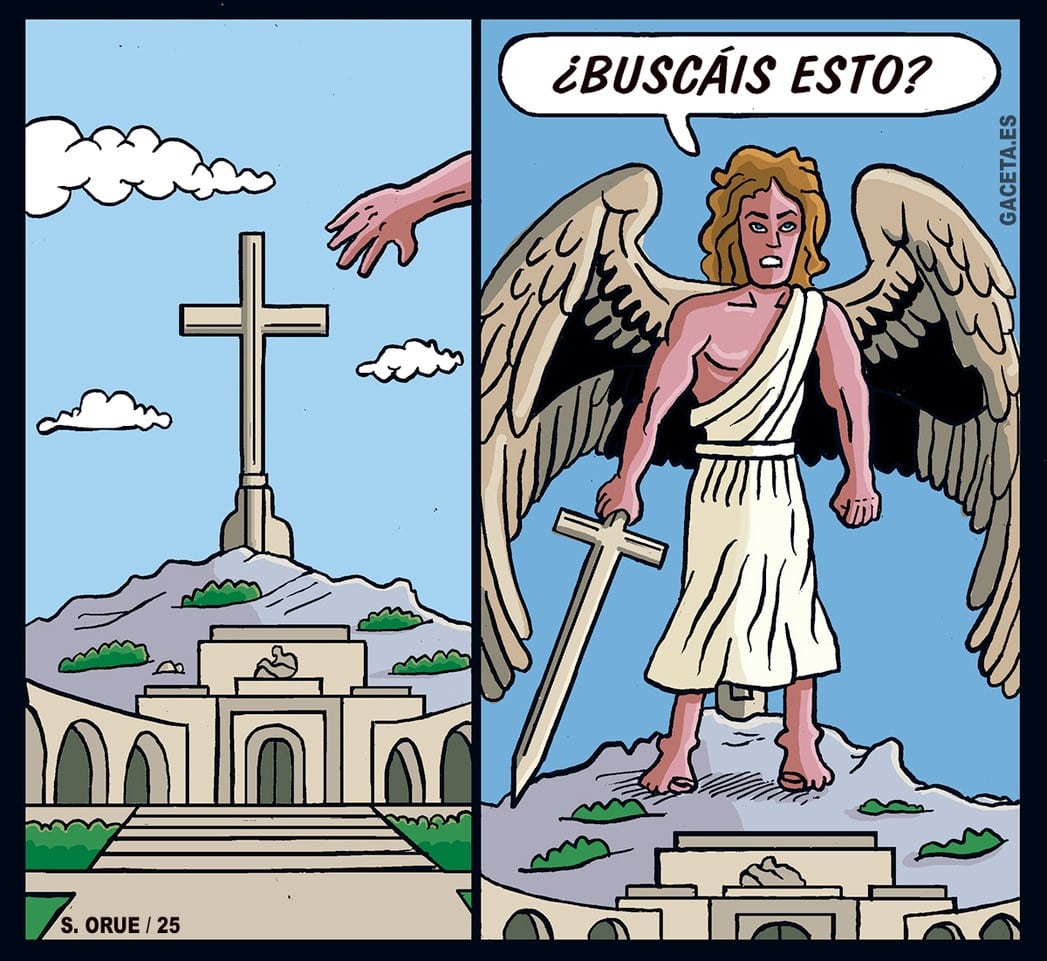 Quien va a por la Cruz con frecuencia encuentra la espada
