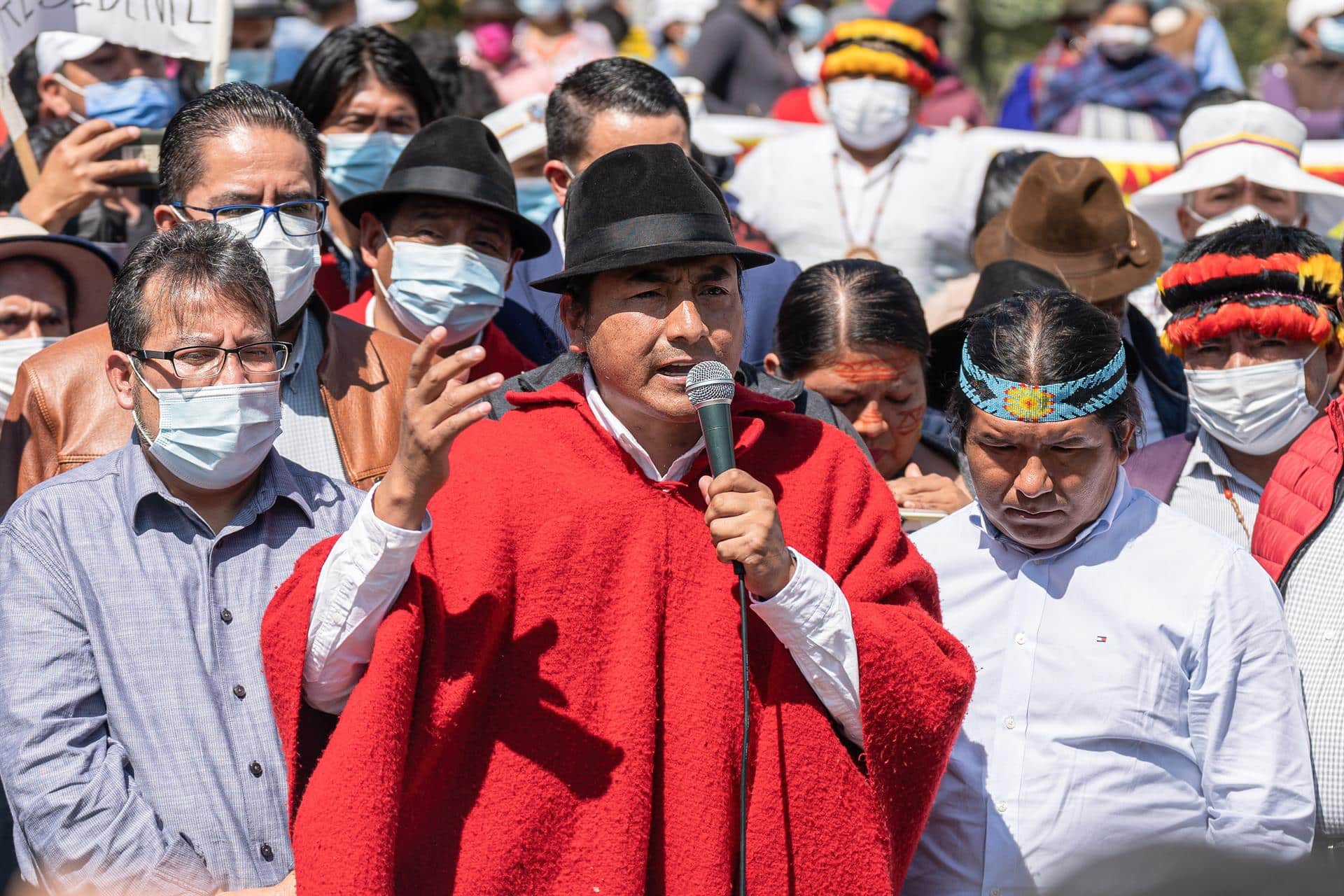 El partido indigenista anuncia un acuerdo con Revolución Ciudadana para la segunda ronda de las presidenciales en Ecuador