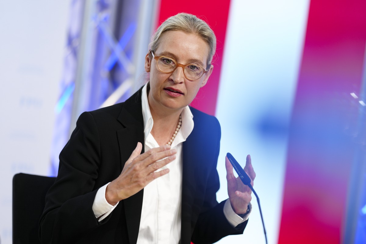 Alice Weidel (AfD), ante el sondeo que les coloca por delante de la CDU: «Por primera vez somos la fuerza más fuerte de Alemania. El cambio político llegará»