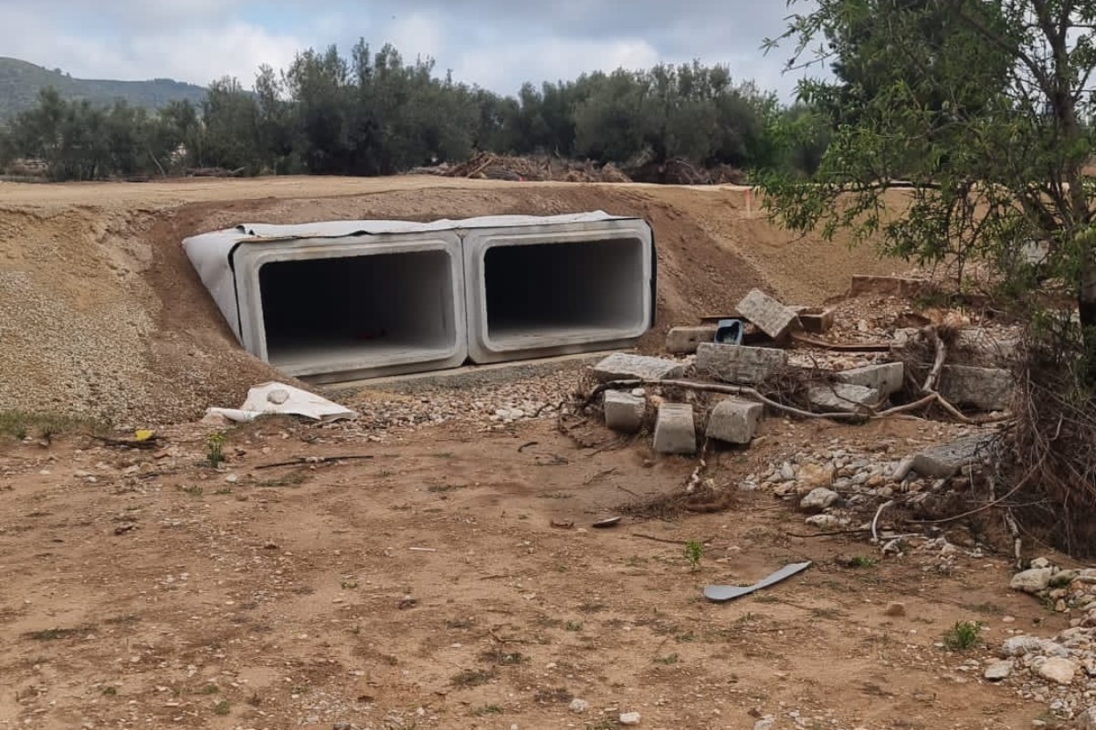 Más de 150 agricultores reúnen firmas para pedir la limpieza del barranco del Poyo (Valencia)