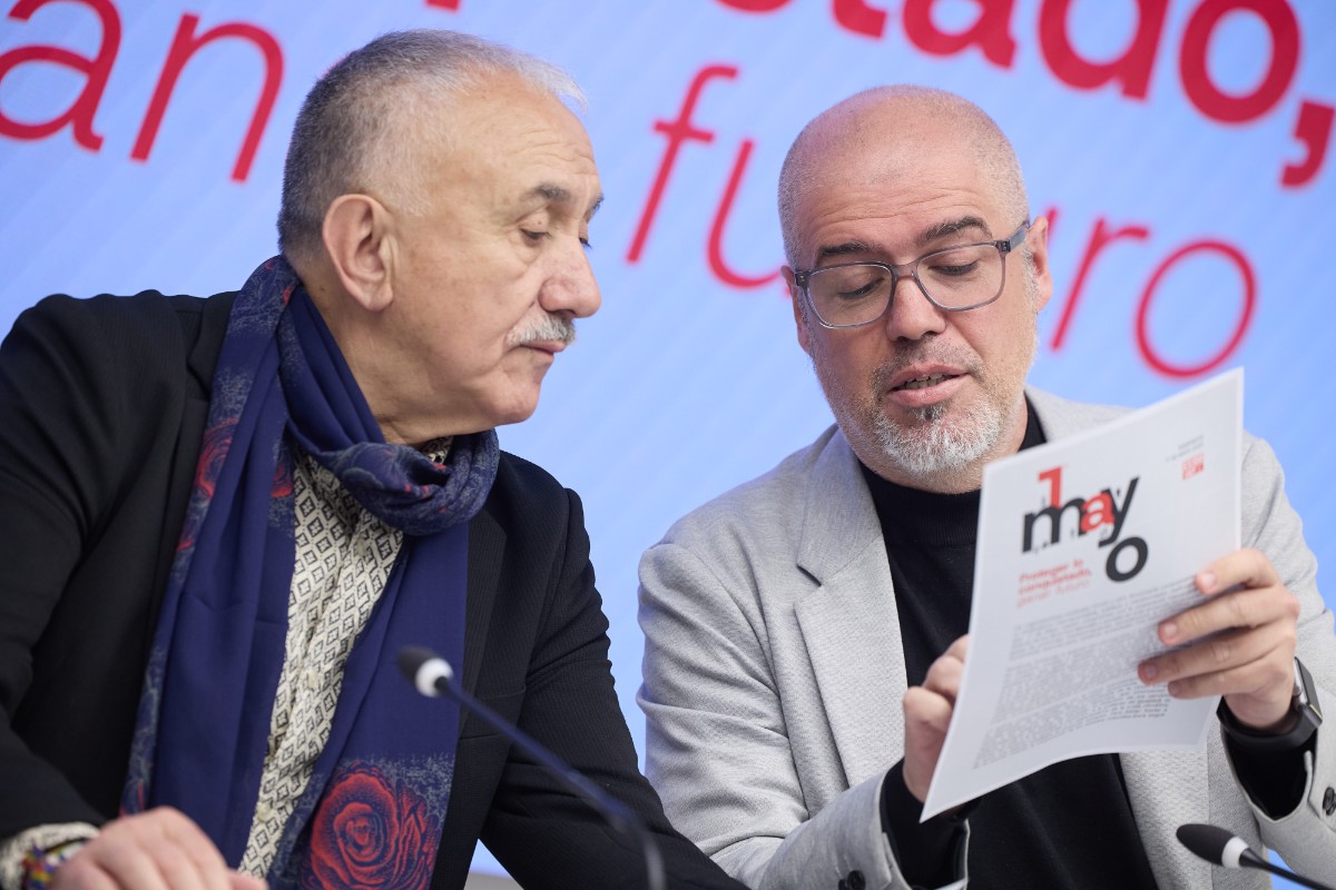 CCOO y UGT centran la protesta del 1 de Mayo en el «rechazo» a las políticas de Trump
