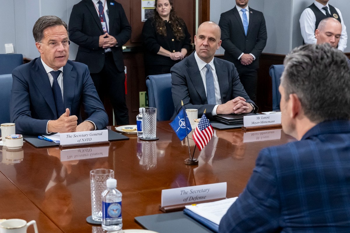 El secretario general de la OTAN asegura desde Washington que tanto Europa como Canadá han incrementado su gasto en Defensa