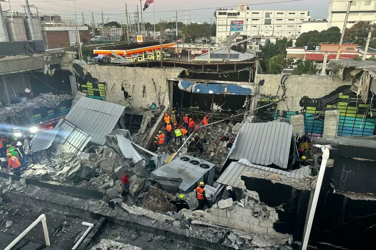 Ascienden a 79 los muertos tras el colapso del techo de una discoteca en Santo Domingo