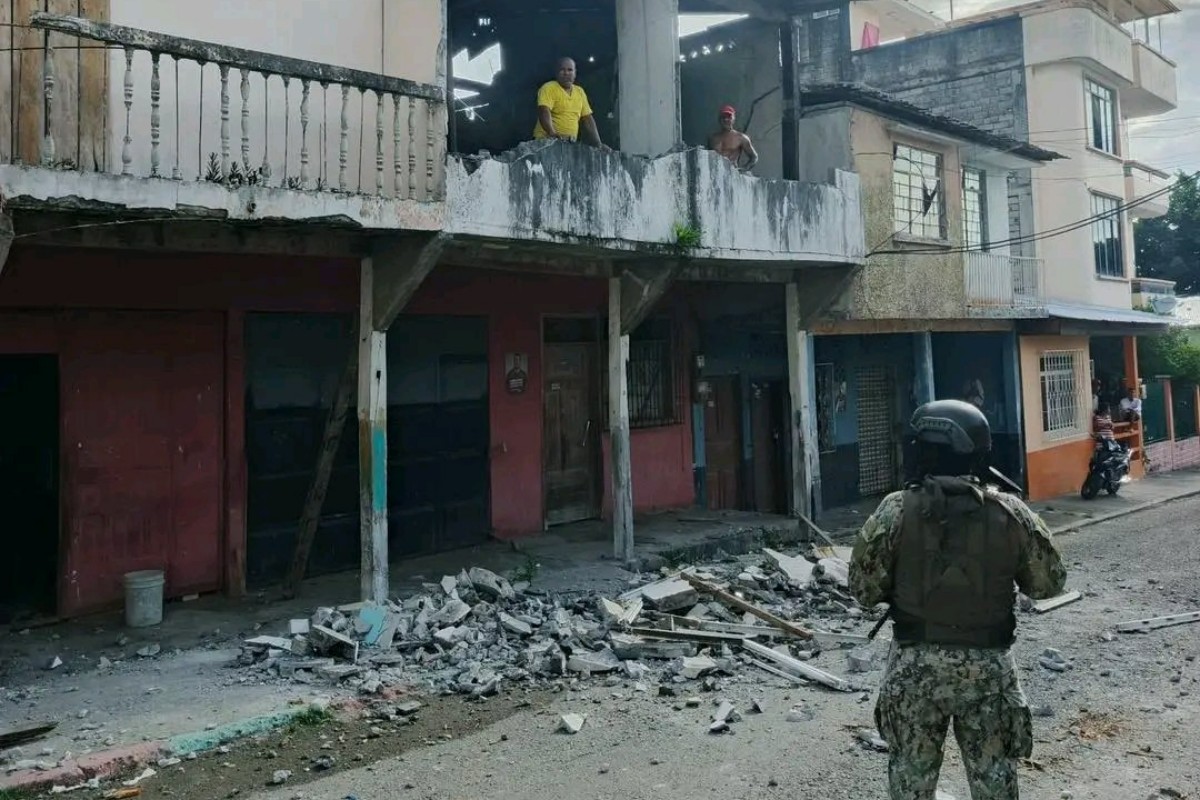 No se reportan muertos tras un terremoto de magnitud 6 que afectó a Colombia y Ecuador