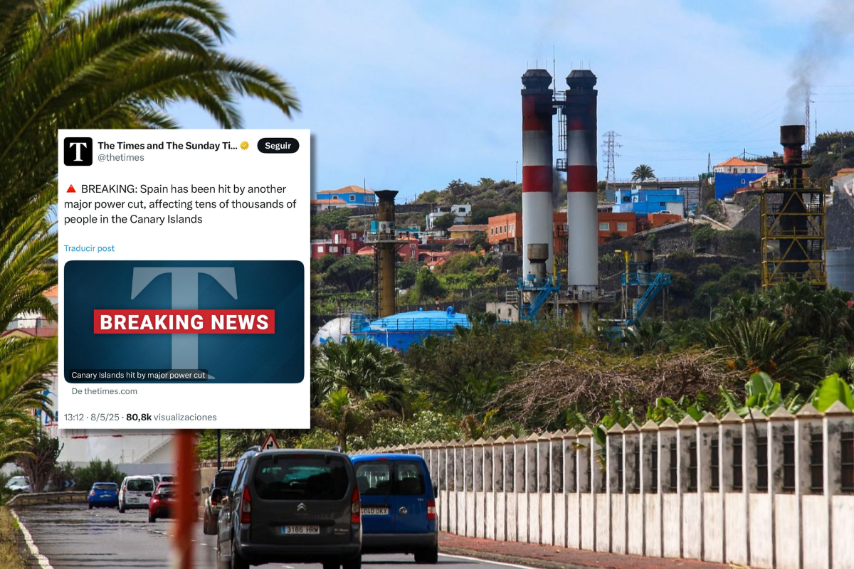 La prensa internacional se hace eco del nuevo apagón en Canarias que dejó sin luz a ocho municipios