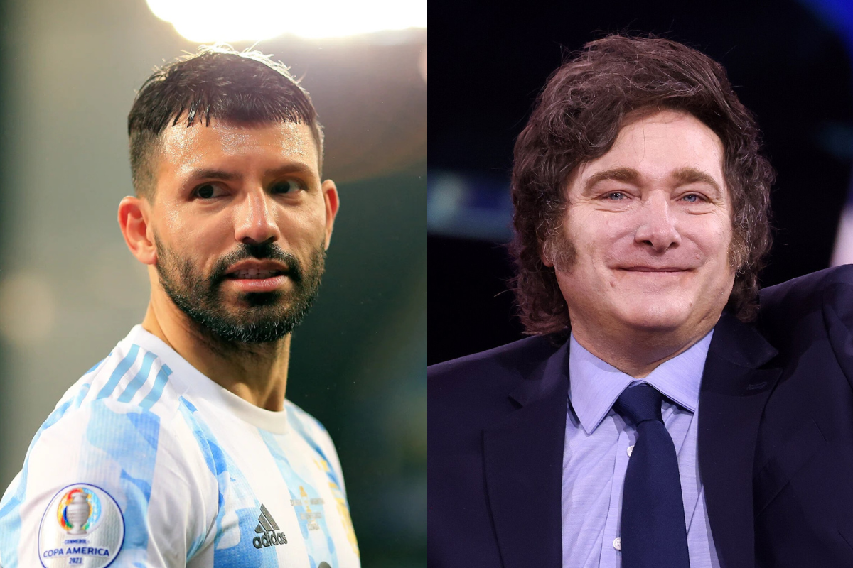 El futbolista Kun Agüero elogia a Javier Milei: «Es un tipo que quiere lo mejor para el país, soy fanático de la gente así»