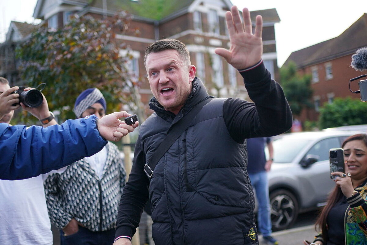 El activista patriota británico Tommy Robinson saldrá de prisión la semana que viene tras cumplir más de 200 días en régimen de aislamiento