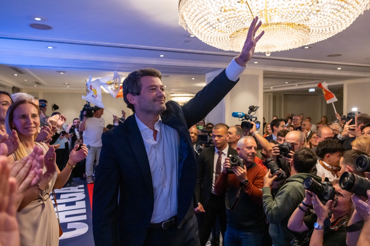 André Ventura, tras el crecimiento del partido: «Hay un gran malestar en los medios porque el Gobierno depende de CHEGA»