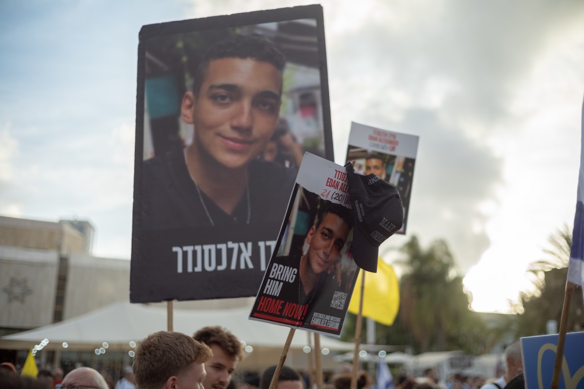 Liberan al rehén israelí-estadounidense Edan Alexander, secuestrado por los terroristas de Hamás