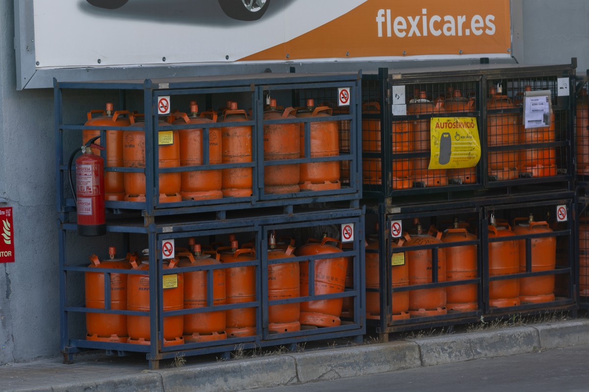 La bombona de butano sube este martes un 1,87%, hasta los 18 euros, y toca máximos desde noviembre de 2022