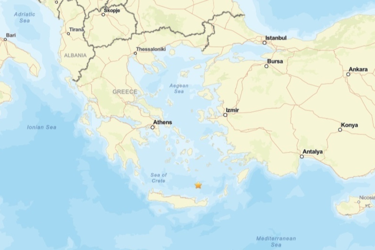 Un terremoto de magnitud 6,1 sacude la isla de Creta, en Grecia
