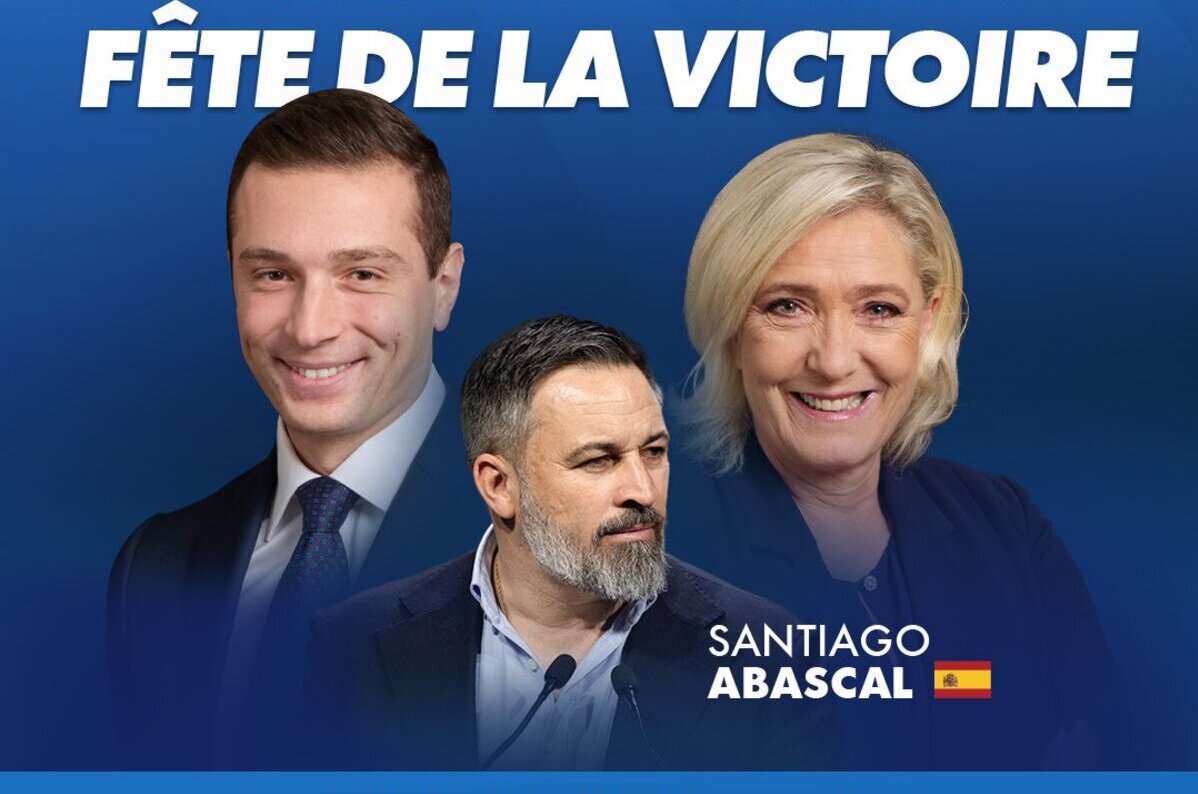 Abascal acudirá a la «fiesta de la victoria» en Francia para rememorar el resultado de los Patriotas en las pasadas elecciones europeas