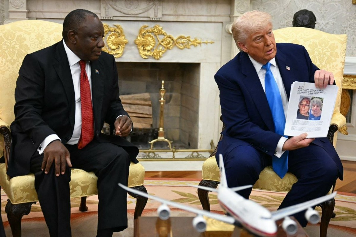 Trump confronta al presidente de Sudáfrica por el asesinato de miles de agricultores blancos en el país: «Hay mucha gente que se siente perseguida»