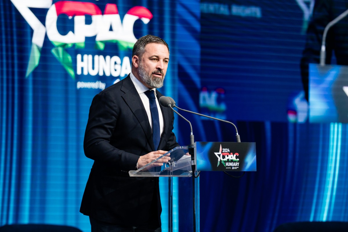 Santiago Abascal participará como ponente en la CPAC que se celebrará en Hungría el 29 y 30 de mayo