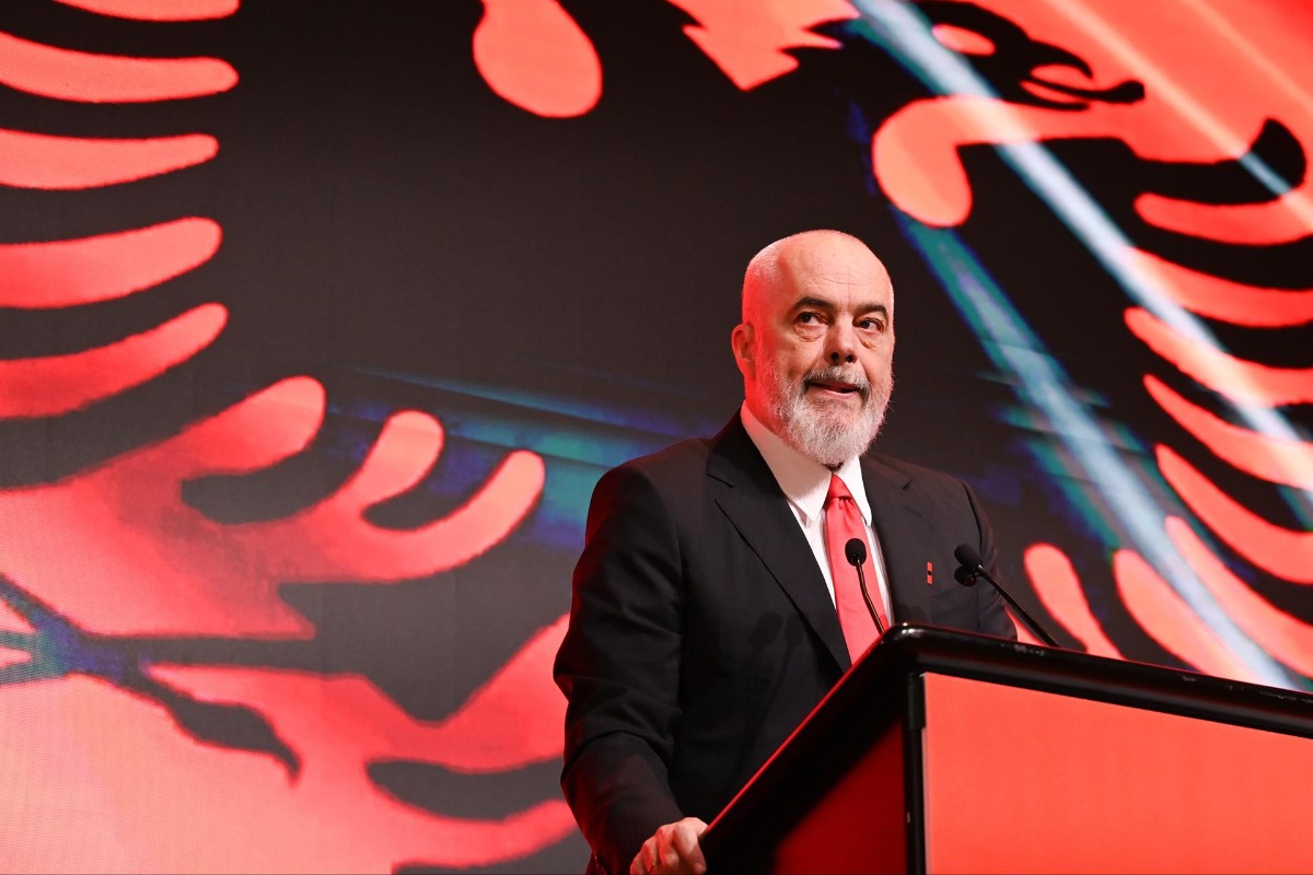 El primer ministro de Albania Edi Rama gana las elecciones legislativas y logra su cuarto mandato