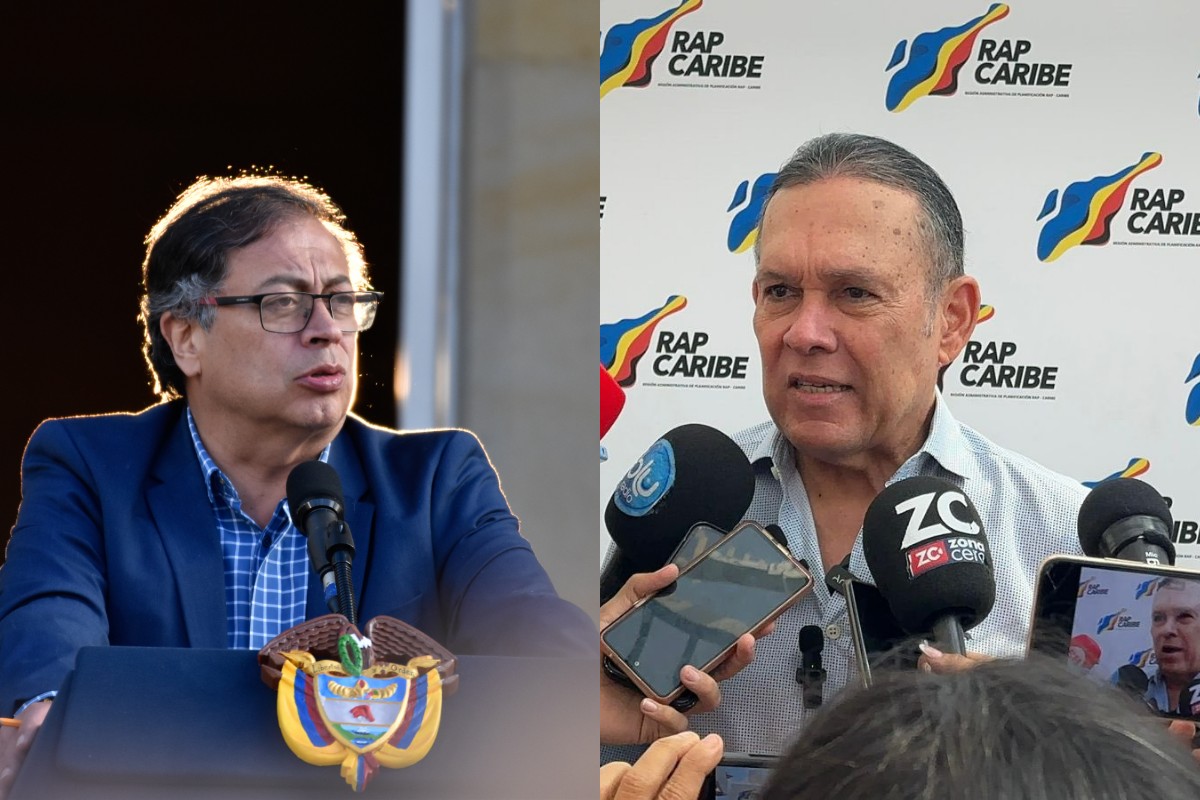 El presidente del Senado de Colombia denuncia una campaña de «intimidación» impulsada por Petro: «Es un cuasi dictador»