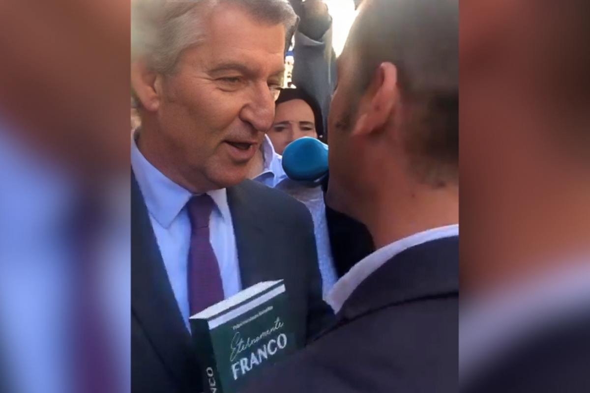 Feijoo rechaza un libro sobre Franco que «demuestra que España puede funcionar»