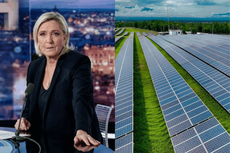 El Parlamento francés abandona el fanatismo climático y suspenderá todos los proyectos eólicos y solares gracias a los votos del partido de Le Pen