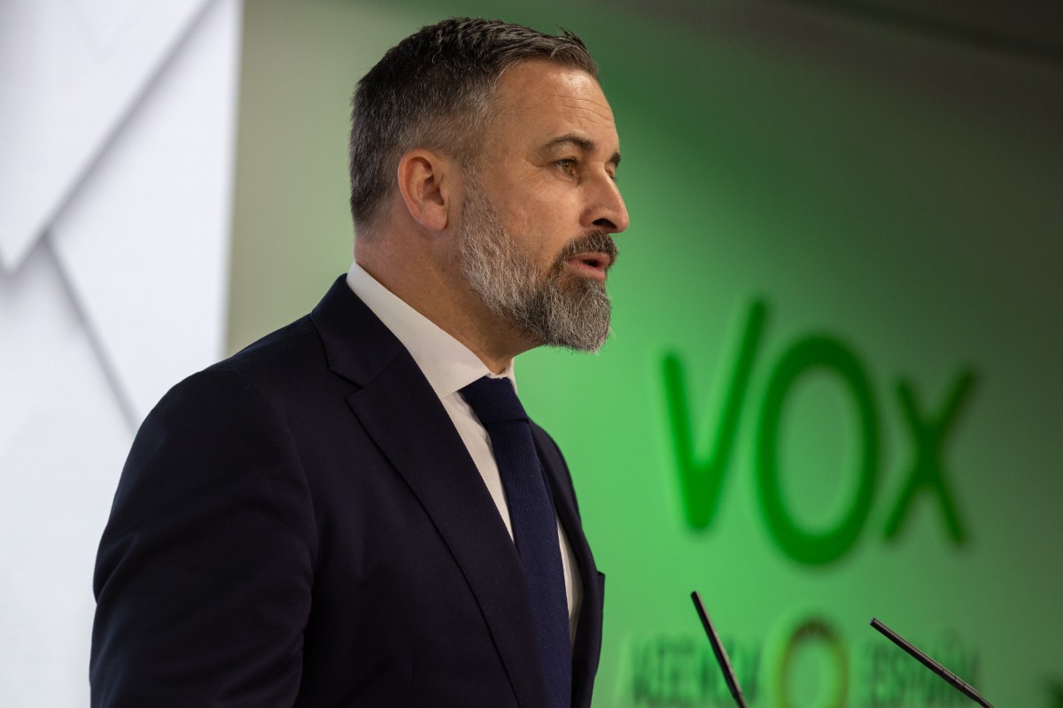 Santiago Abascal, ante la decisión del juez del caso Begoña de pedir al Supremo que investigue a Bolaños por malversación y falso testimonio: «No hay delito que este Gobierno no haya cometido»