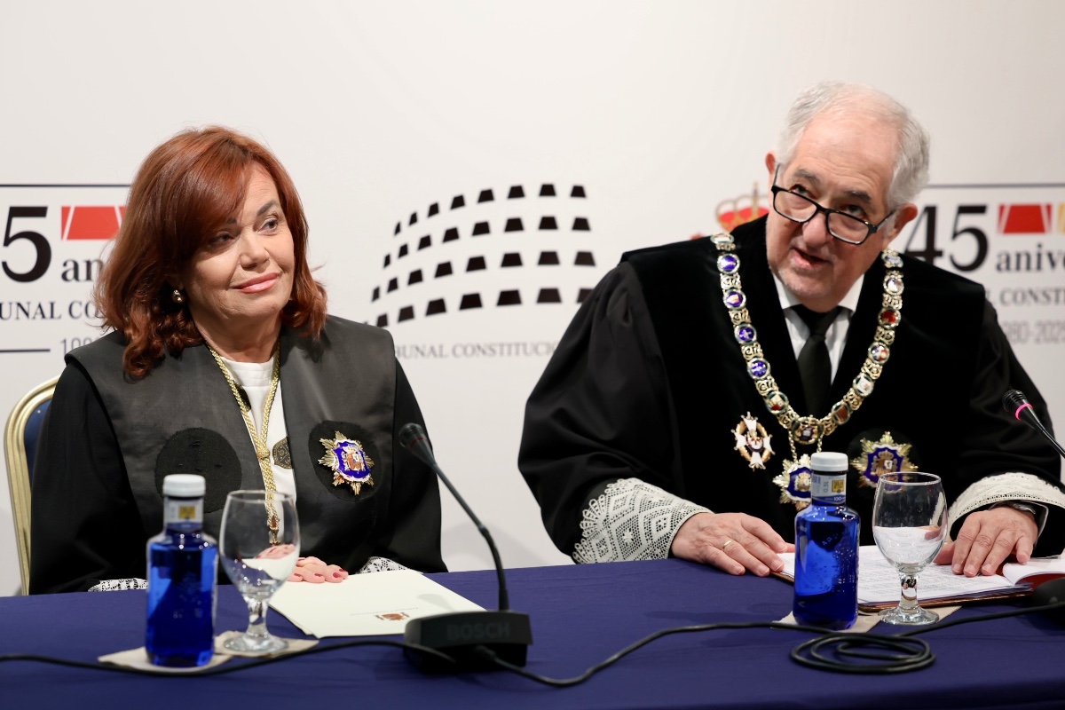 La magistrada progresista rechaza que el TC consulte al TJUE porque es una ley sobre cuestiones «nacionales»