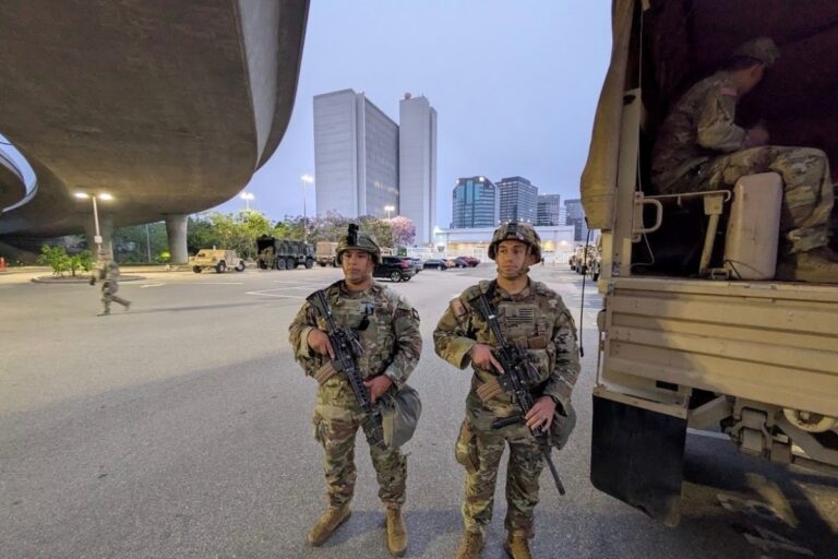 Un tribunal de apelaciones da la razón a Trump y avala el despliegue de la Guardia Nacional en Los Ángeles