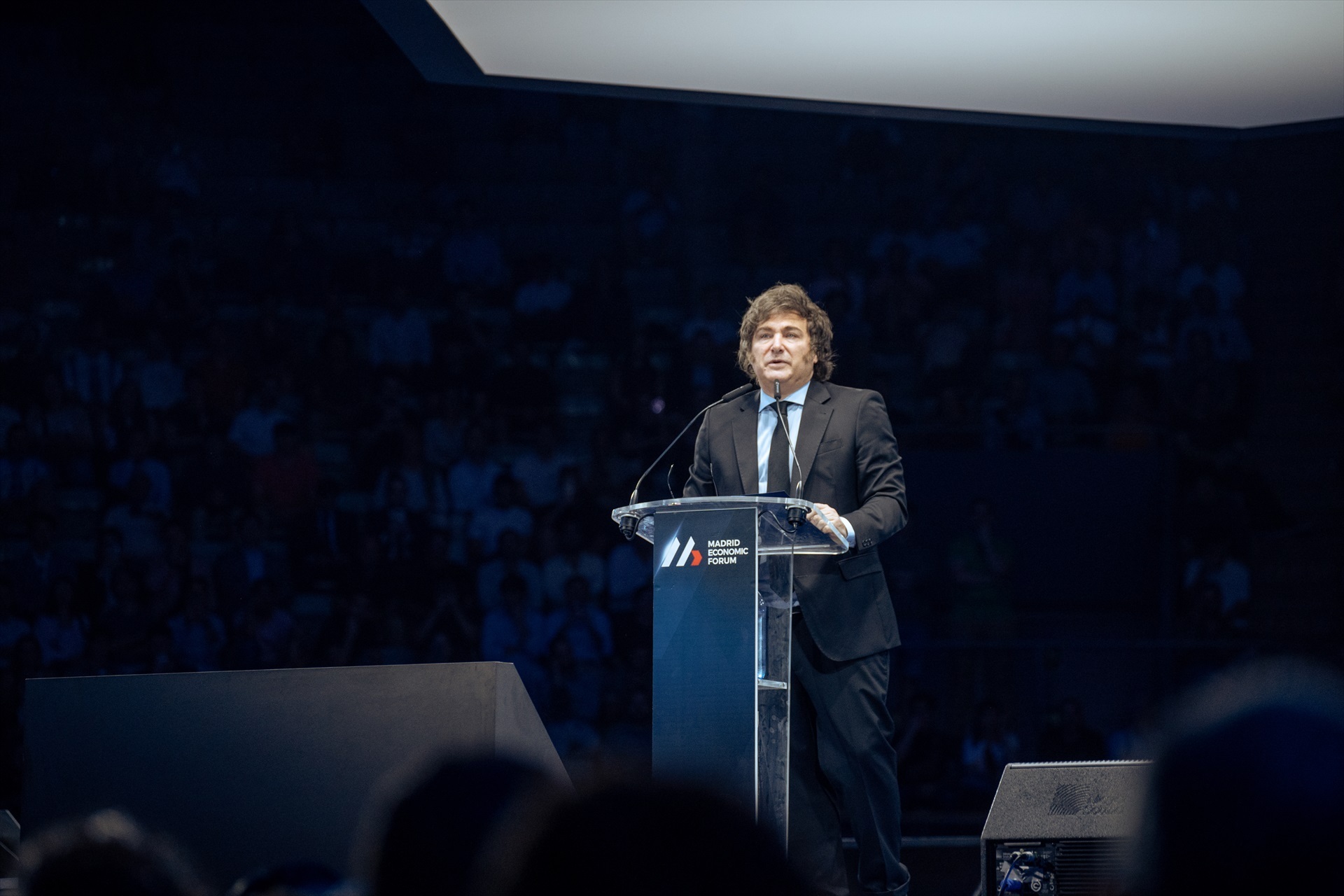 Javier Milei, en el Madrid Economic Forum: «Contra los socialistas de mierda, yo siempre estaré de vuestro lado»