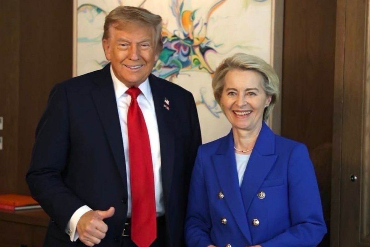 Von der Leyen afirma ahora que quiere «acelerar» el acuerdo arancelario con Trump