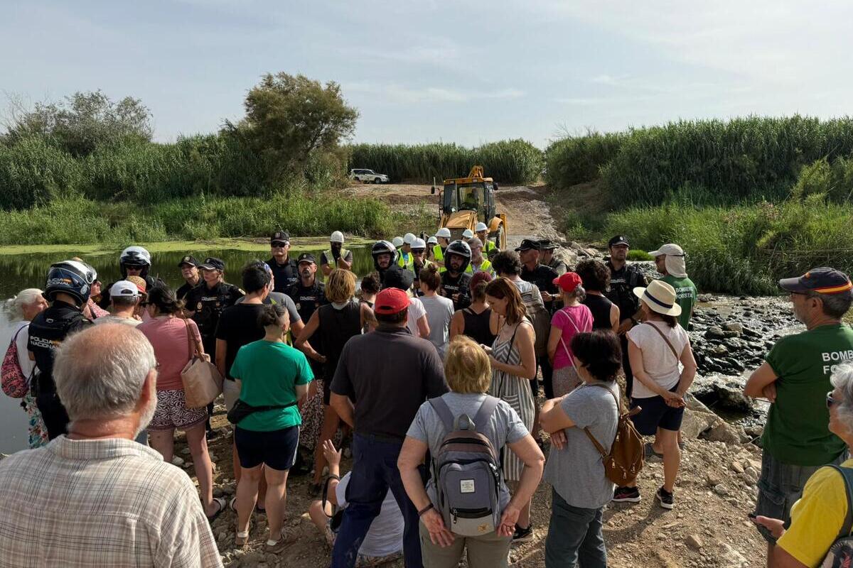 Comienzan a entrar las máquinas para talar decenas de miles de árboles en la Vega de Mestanza por orden de Moreno Bonilla (PP)
