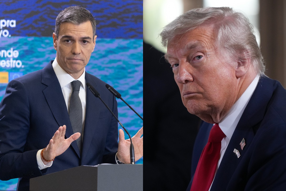 Trump recrimina a Sánchez su negativa a cumplir con el 5% del gasto en Defensa: «España tiene que pagar lo mismo que todos los demás»