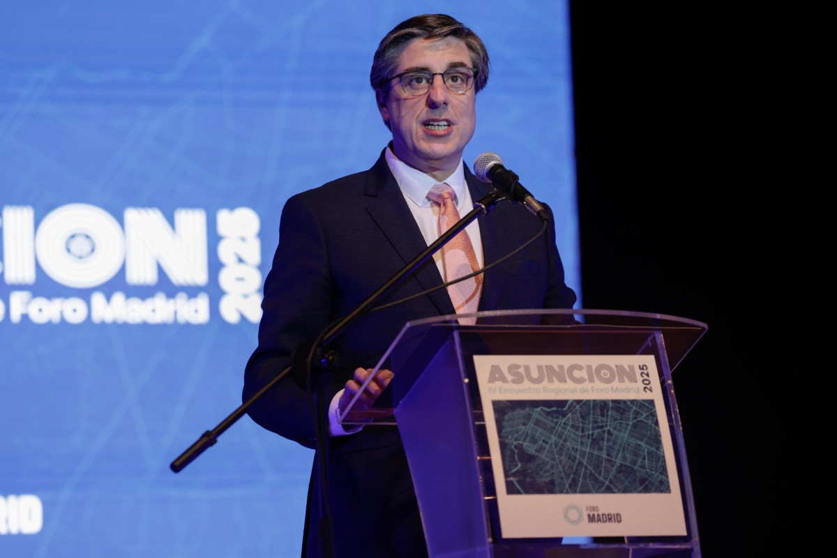 El director de la Fundación Disenso presenta el IV Encuentro Regional de Foro Madrid en Paraguay: «Estamos aquí para estrechar lazos frente al socialismo»