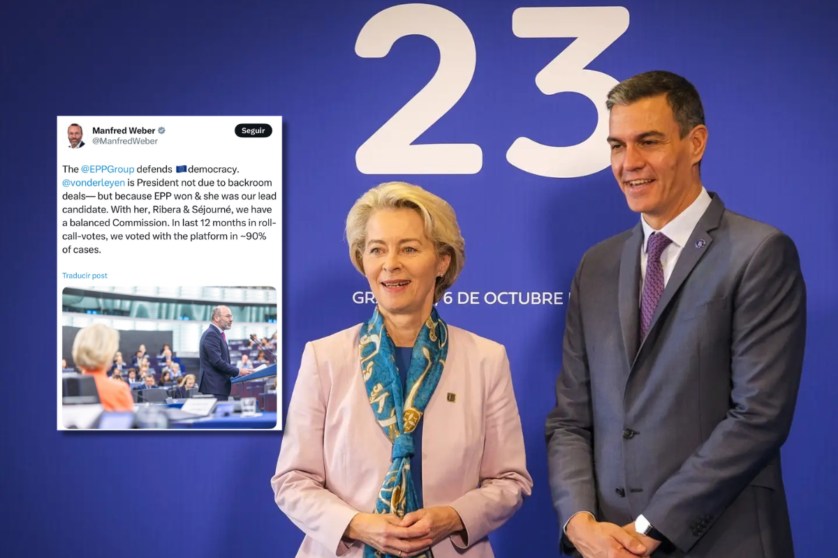 El presidente del PPE reconoce que gobiernan en coalición con el socialismo: «En los últimos 12 meses hemos votado lo mismo en el 90% de los casos»