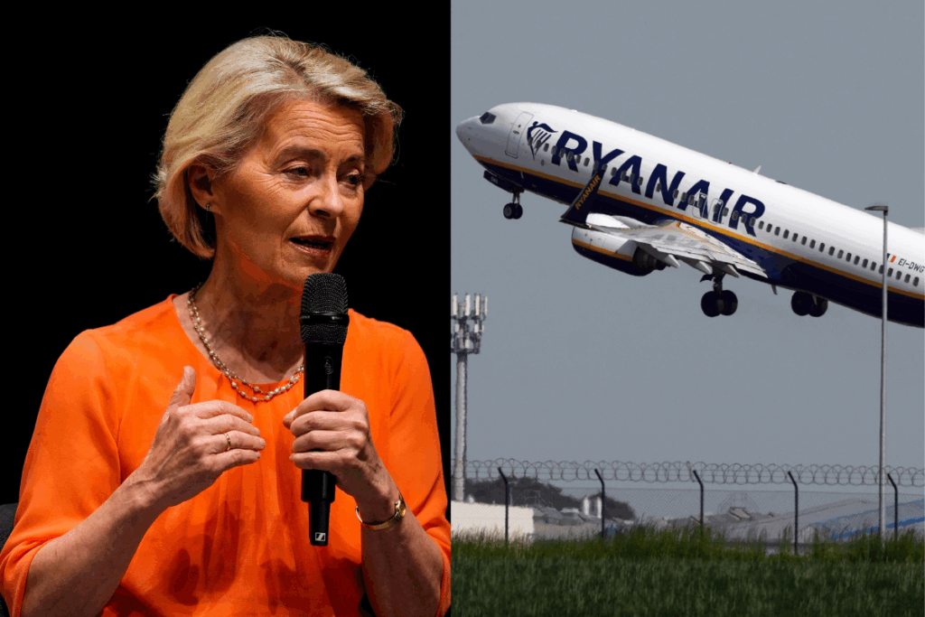 Ryanair Von der leyen